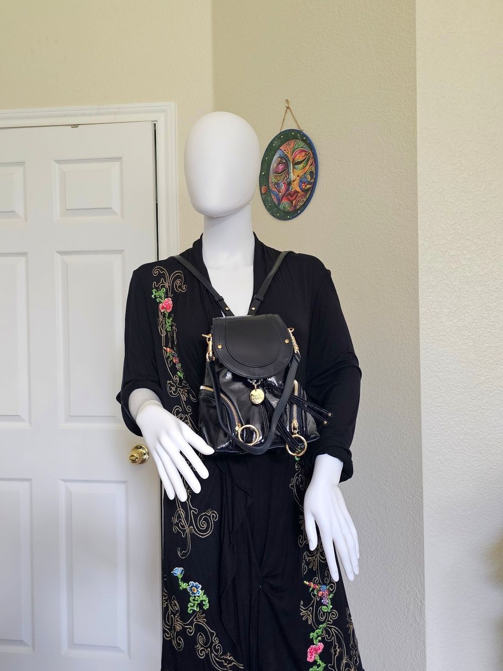 See By Chloe Patent Leather Backpack
